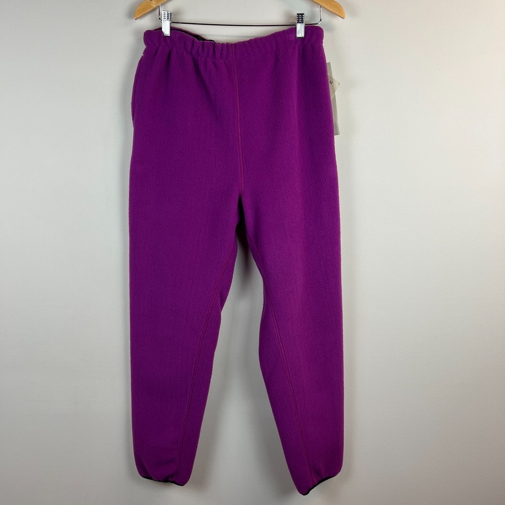 Columbia Helvetia Pants Womens M Purple Pink MTR Fleece Outdoor Vintage RARE New